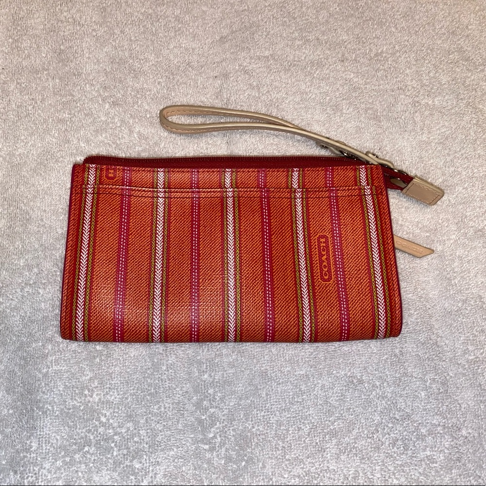 Coach Multi-Color Wristlet/Wallet